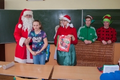 Szkoła w Górkach mikołajki 2016