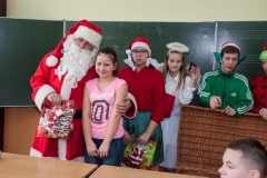 Szkoła w Górkach mikołajki 2016