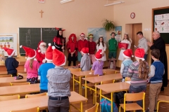 Szkoła w Górkach mikołajki 2016